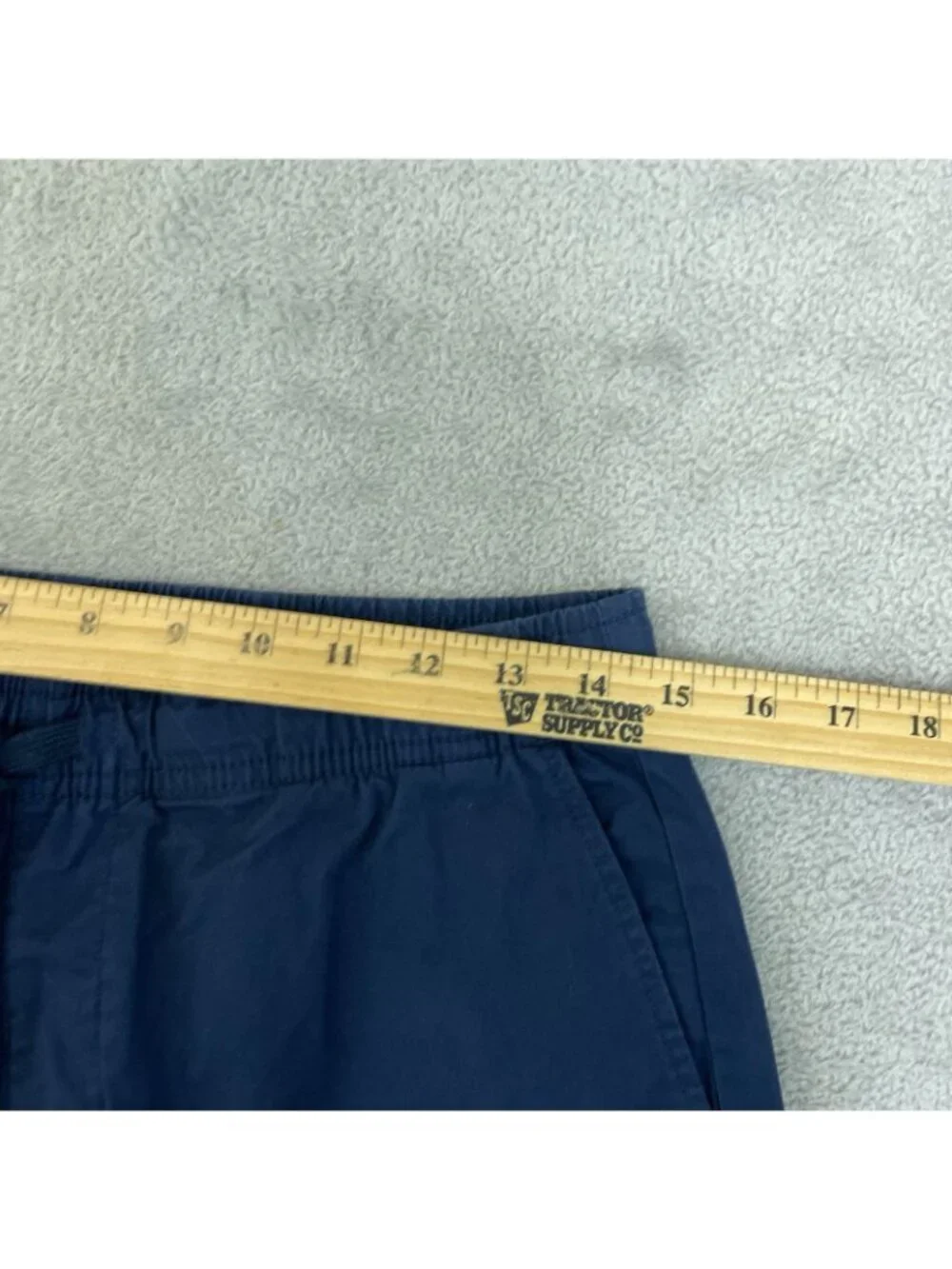 NWT Banana Republic Men's S Pull-On Chino Shorts Blue Elastic Waist